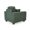 Payton 1 Seater Fabric Sofa in Fern Green Colour