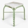 Dastoori Indian Aravali Outdoor Side Table in Beige Colour