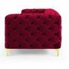 Cherish Fabric Sofa - Maroon