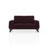 Granada Premium 2 Seater Fabric Sofa in Deep Plum Velvet Colour