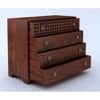 Ridge Solid Wood  Bookshelf in Teak Finish