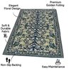 Luxe Home Polyester Persian Carpet – (5x7 Feet, Multicolor, TPR)