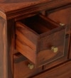 Chitrinee Sheesham Wood Chest Of Drawers In Honey Oak Finish