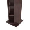 Shimada Engineered Wood  Bookshelf in Columbian Walnut Finish
