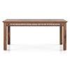 Fidora 6 Seater Dining Table In Teak Finish