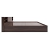 Kaito King Size Bed In Walnut Finish