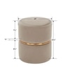 Beige Bliss Pouf