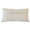 Basket Knit Pale Whisper Cotton Knitted Pillow Cover 12X20 Inches