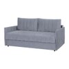 Sarena 3 Seater Fold Out Sofa Cum Bed In Grey Colour