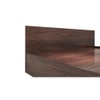 Ren Engineered Wood Queen  Size Bed With Box Storage (Walnut Finish)