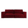 Skult 3 Pull Out Sofa Cum Bed In Maroon Colour