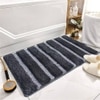 Bathmat 2500 GSM Microfiber Anti Skid Slip Water Absorbent Machine Washable and Quick Dry Mexico Mats for Bathroom, Kitchen, Entrance