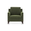 Abbey Sofa (Colour : Moss Green, Cushion : Soft, Seating Capacity : 1 Seater)