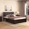 Stockholm Storage Queen Size Bed (Solid Wood)