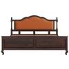 Verona Shesham Solid Wood Queen Size Bed Non Storage Bed In Walnut Finish