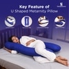U-Shape Pregnancy Pillow for All-Round Maternity Comfort