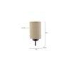Robert Beige Natural Fiber Wall Light