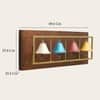 W-Jiya Abstract Metal Wall Decor in Multicolor Set of 1