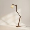 Hydra Beige Jute Floor Lamp with Beige Jute Base