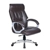 Adiko High Back Exceutive Chair In Brown