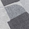 Abstract Handmade Wool Silk Wall Art Grey 2 Panel Set 4 x 2 Feet