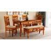 Reeves 6 Seater Dining Set with Bench