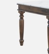 Uri Six Seater Dining Table with Six Chairs & With Porcelain Top