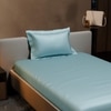 Stoa Paris 300TC UltrSatin Single Bedsheet Set Satin Single Dreamy Blue
