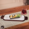 Ireka Home Chill Out Wooden Serving Tray with Enamel