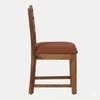 Arbor 4 Seater Dining Set with Cushioned Chairs in Brown Colour