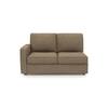 Apollo Compact Sofa (Colour : Dune, Cushion : Hard, Back Type : Regular, Seating Capacity : Right Aligned 2 Seater + Right Aligned Chaise + Ottoman)