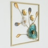 W-Zoya Abstract Metal Wall Decor in Multicolor Set of 1