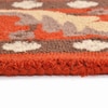 Presto Orange Traditional Hand Tufted Wool Carpet 4X6 Feet