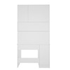 Swotty Study Table With Storage Frosty White And Pink