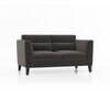 Lewis Sofa Set (Colour : Smoke Grey, Cushion : Hard, Seater : 2+1+1)