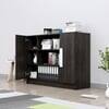 Hexa Engineered Wood Bookshelf in Flower Wenge Colour