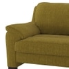 Farina Premium 1 Seater Fabric Sofa in Olive Green Colour