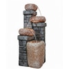 Grey Fiber Glass Caskstone Indoor Water Fountain