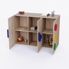 Traffic Lights Cabinet Storage In Oak Colour