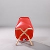 Kepler Brooks Valente Cafeteria Dining Chair in Red Colour