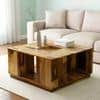 Wayne Sheesham Wood Coffee Table In Natural Rosewood (Semi Gloss)