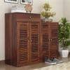 Danta Shoe Rack Of 30 Pairs In Provincial Teak Color