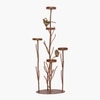 Like Metal Showpiece in Brown Colour