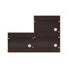 Kamiya Engineered Wood Shoe Rack In Columbian Walnut Finish