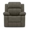 Griffin Fabric One Seater Recliner in Carbon Grey Colour