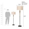 David Handcrafted Floor Lamp