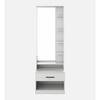 Miko Dressing Table in Frosty White Finish
