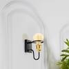 Minimal Black Metal Wall Light