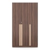 Rodrigues 3 Door Wardrobe in Rolex Brown Finish