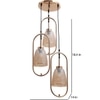 ELIANTE Hanging Lights in Gold Colour